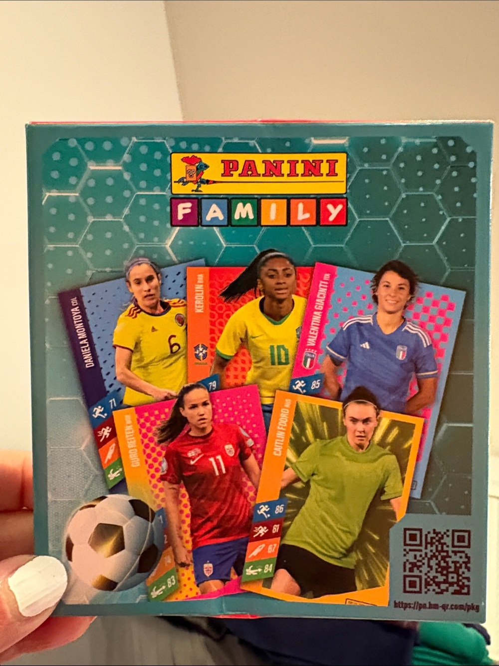 Panini Family Soccer Card Pack - Collectible